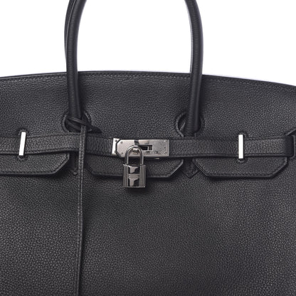 Hermes Togo Birkin 35 Black 9 of 11