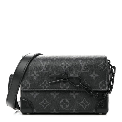 Louis Vuitton Monogram Eclipse Steamer Wearable Wallet 1 of 15