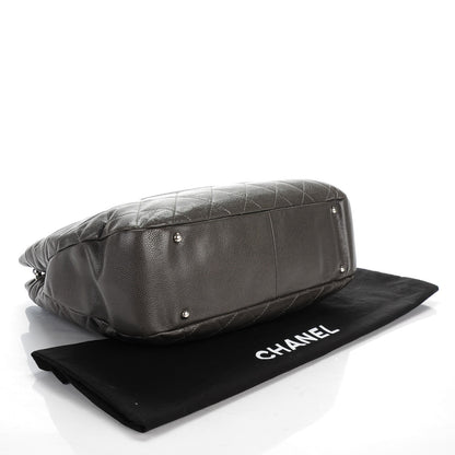 Chanel Soft Caviar Timeless Large Shopping Tote Grey 4 of 7
