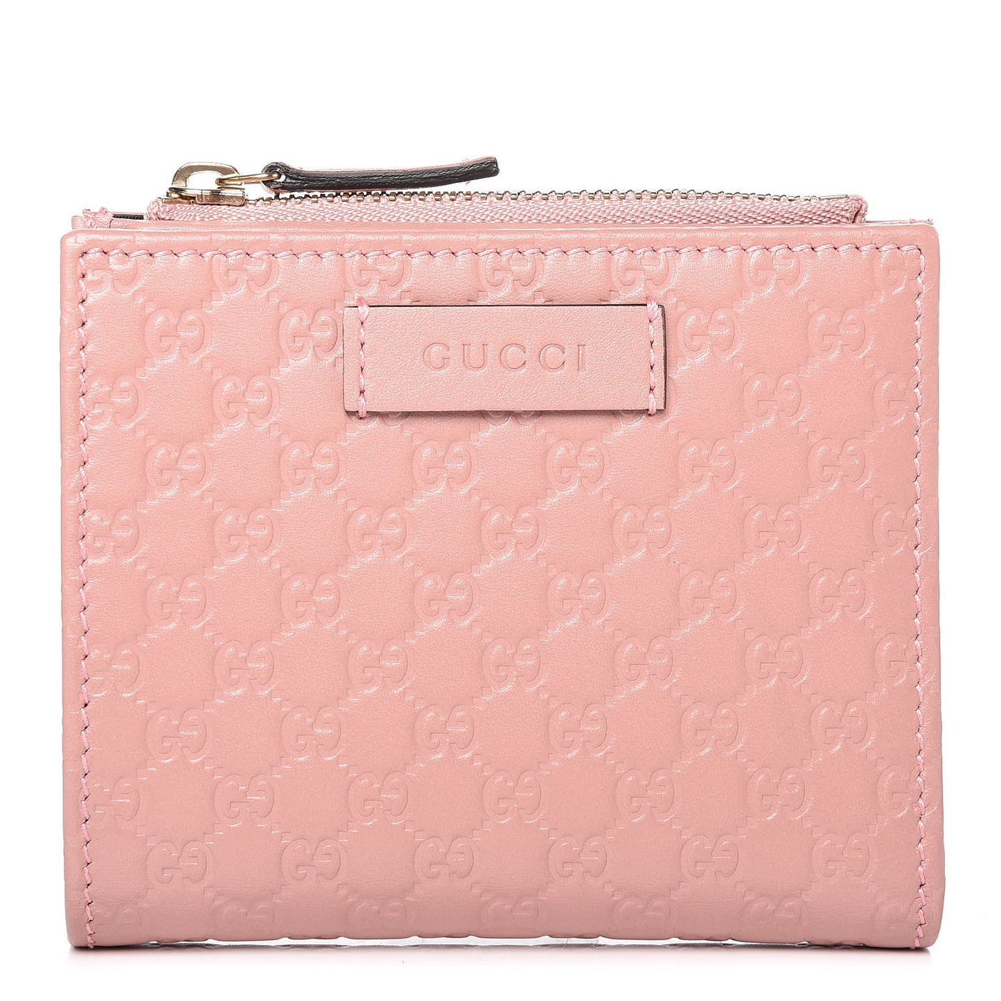Microguccissima Bi-Fold Wallet Soft Pink