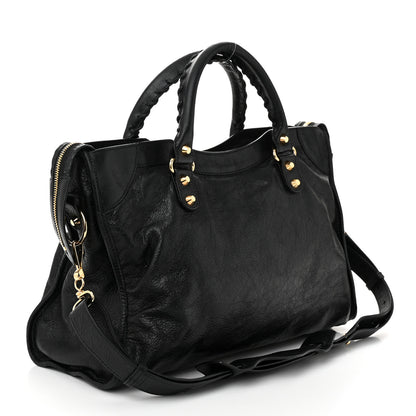 Balenciaga Agneau Classic Gold Hardware City Black 3 of 10