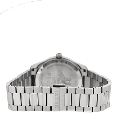 Gucci Stainless Steel 38mm G-Timeless Bee Quartz Watch Black 3 of 4