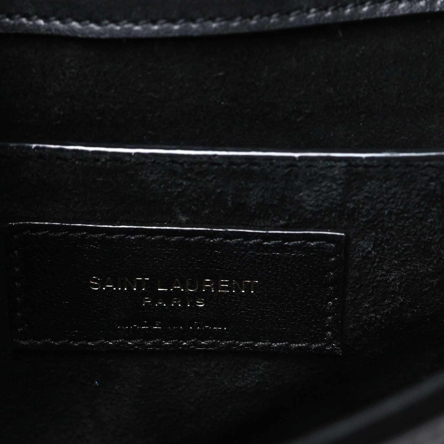 Saint Laurent Patent Quilted Le 57 Diamond Shoulder Bag Black 6 of 10