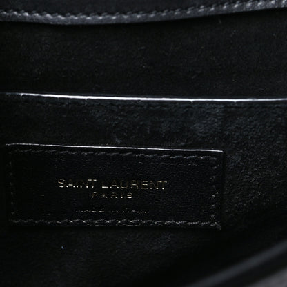 Saint Laurent Patent Quilted Le 57 Diamond Shoulder Bag Black 6 of 10
