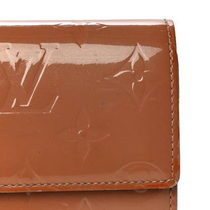 Louis Vuitton Vernis Sarah Wallet Rose Velours 28 of 28