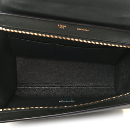 Celine Bullhide Calfskin Small Tri-Color Trapeze Jade 4 of 4
