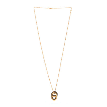 Hermes Swift O'Maillon Pendant Necklace Etoupe 3 of 7