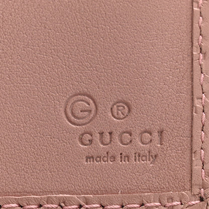 Gucci Soft Microguccissima Continental Wallet Soft Pink 7 of 10