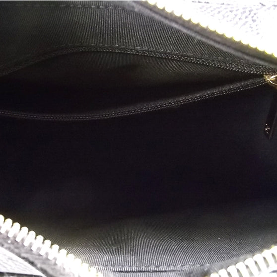 Caviar Quilted Hobo Black