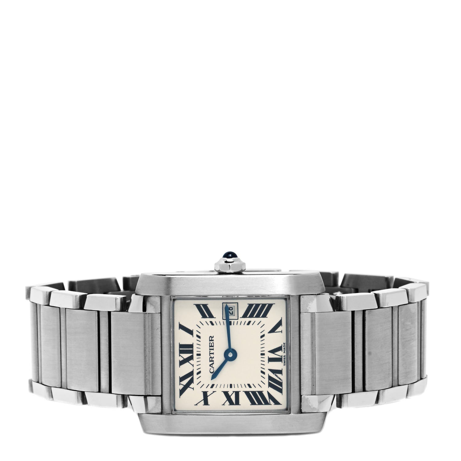 Cartier Stainless Steel 25mm Tank Francaise Quartz Watch 2 of 5