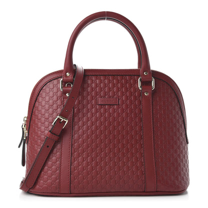 Gucci Microguccissima Medium Dome Bag Red 1 of 10