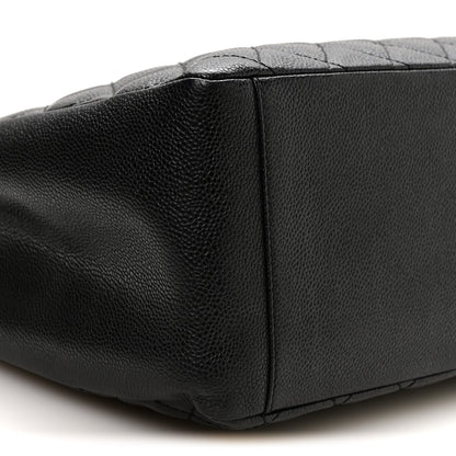 Chanel Caviar Quilted Grand Shopping Tote GST Black 9 of 10