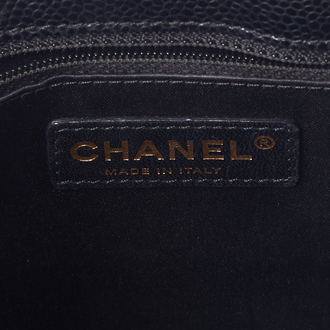 Chanel Caviar Quilted Grand Shopping Tote GST Black 9 of 10