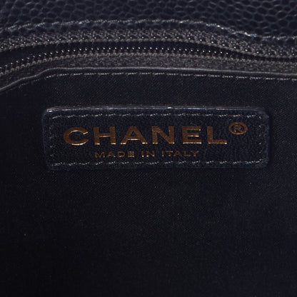 Chanel Caviar Quilted Grand Shopping Tote GST Black 9 of 10