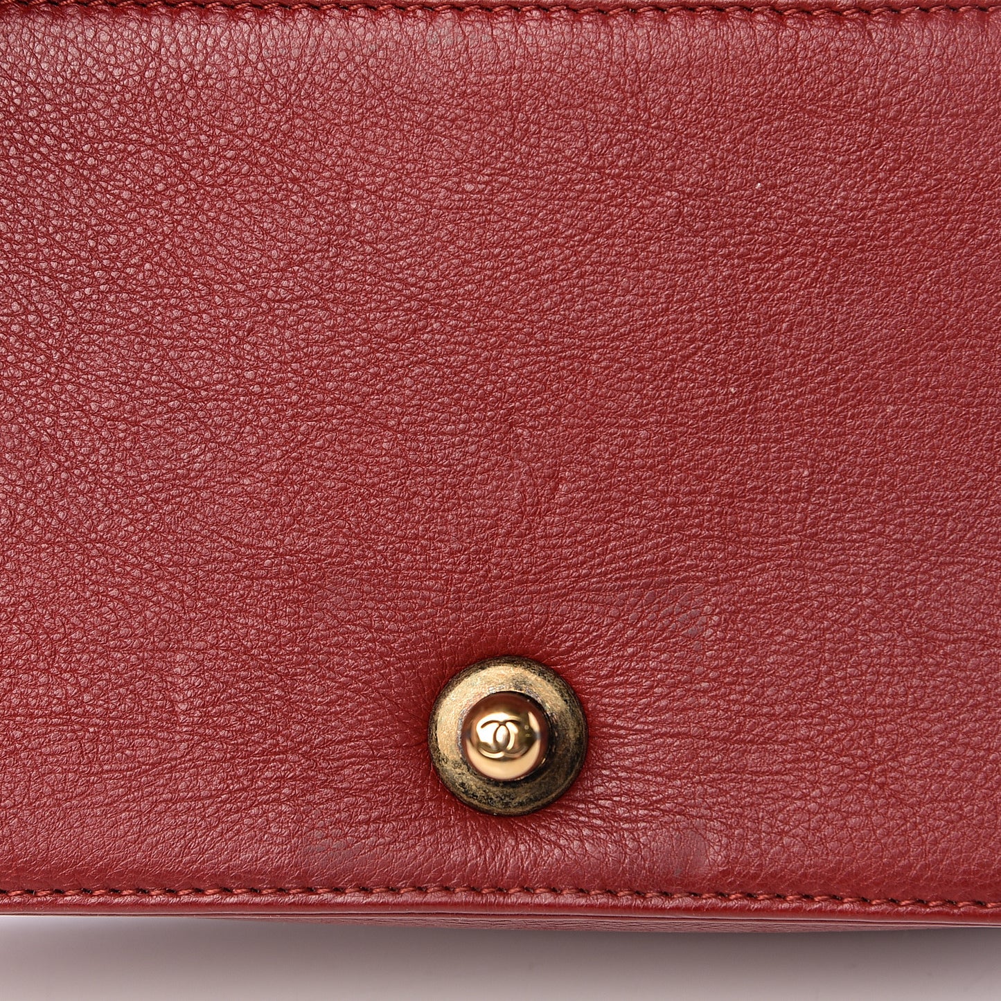 Goat Hair Small Boy Flap Red