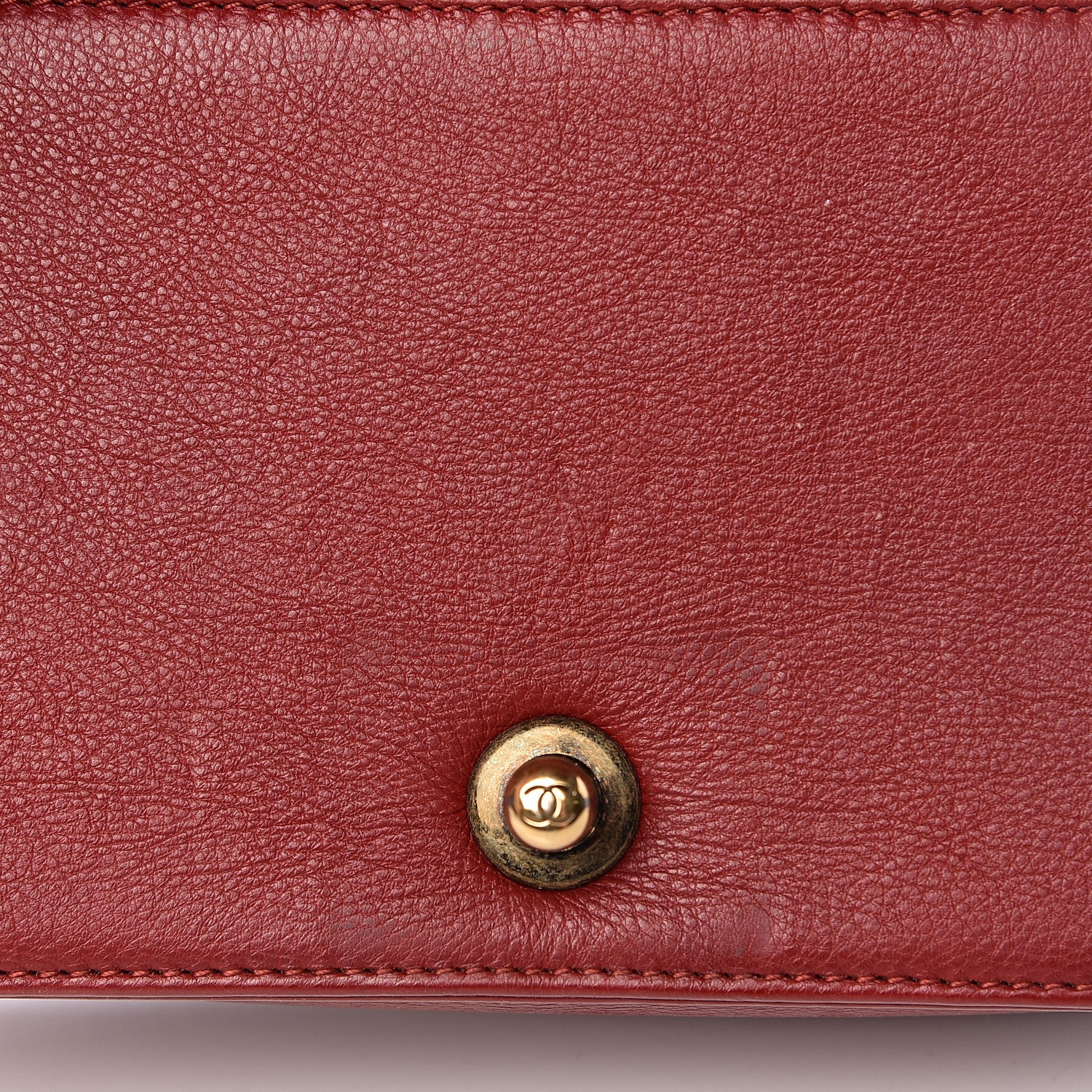 Chanel Goat Hair Small Boy Flap Red 16 of 20