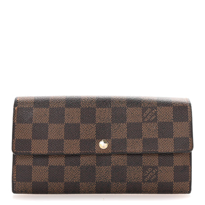 Louis Vuitton Damier Ebene Sarah Wallet 1 of 6