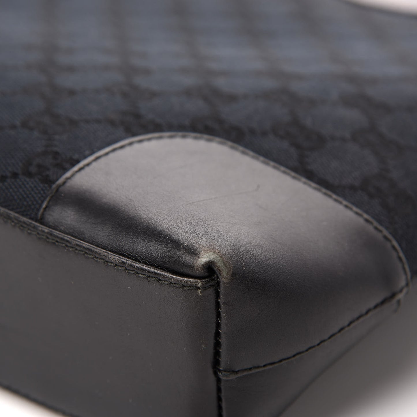 Monogram Shoulder Bag Black