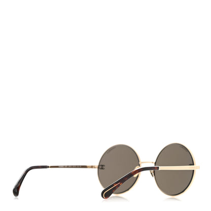 Chanel Round Sunglasses 4268 Gold 4 of 8