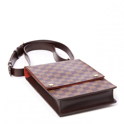 Louis Vuitton Damier Ebene Portobello Travel Shoulder Bag 6 of 16