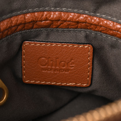 Chloe Calfskin Medium Marcie Satchel Tan 6 of 12