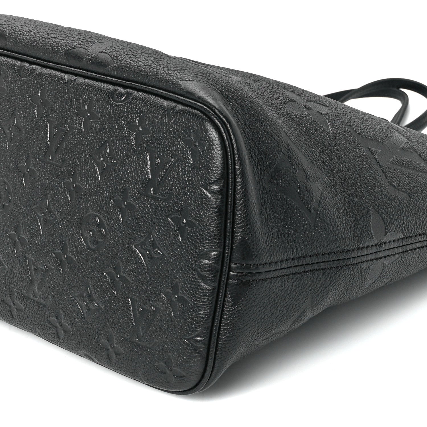 Louis Vuitton Empreinte Monogram Giant Neverfull MM Black 10 of 10
