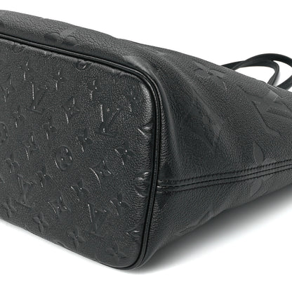Louis Vuitton Empreinte Monogram Giant Neverfull MM Black 10 of 10