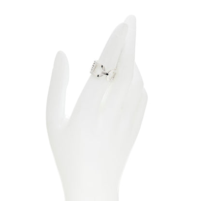 Hermes Sterling Silver MM Ever Chaine d'Ancre Ring 53 6.5 2 of 5