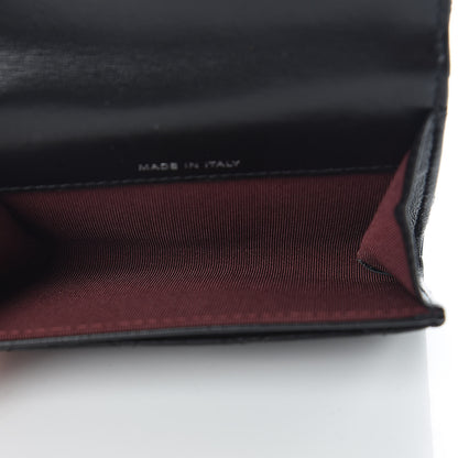 Chanel Lambskin Quilted Flap Card Holder Black 5 of 8