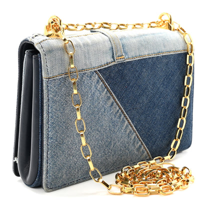 Dolce & Gabbana Denim DG Girls Shoulder Bag Blue 3 of 9