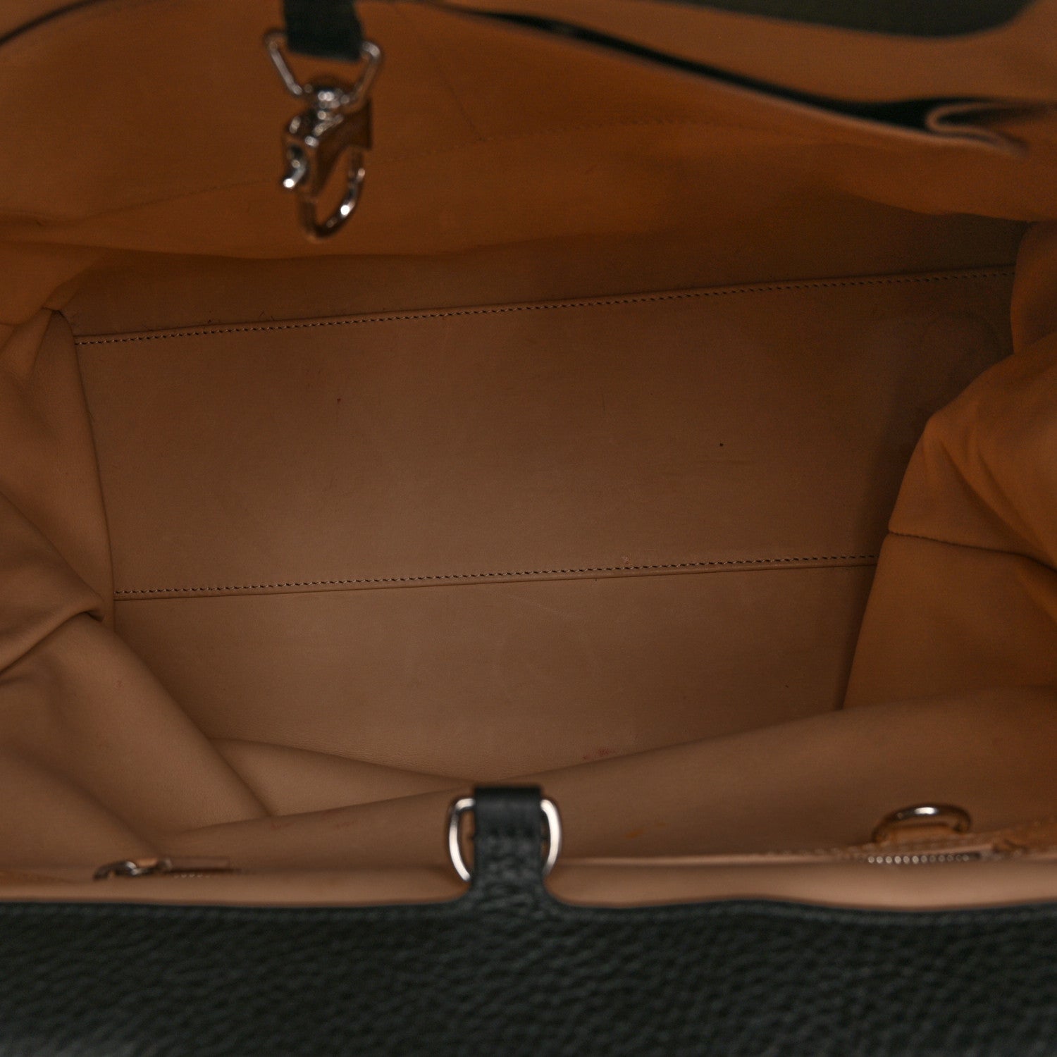 Moynat Taurillon Gex Pauline Haut Tote Black 5 of 12