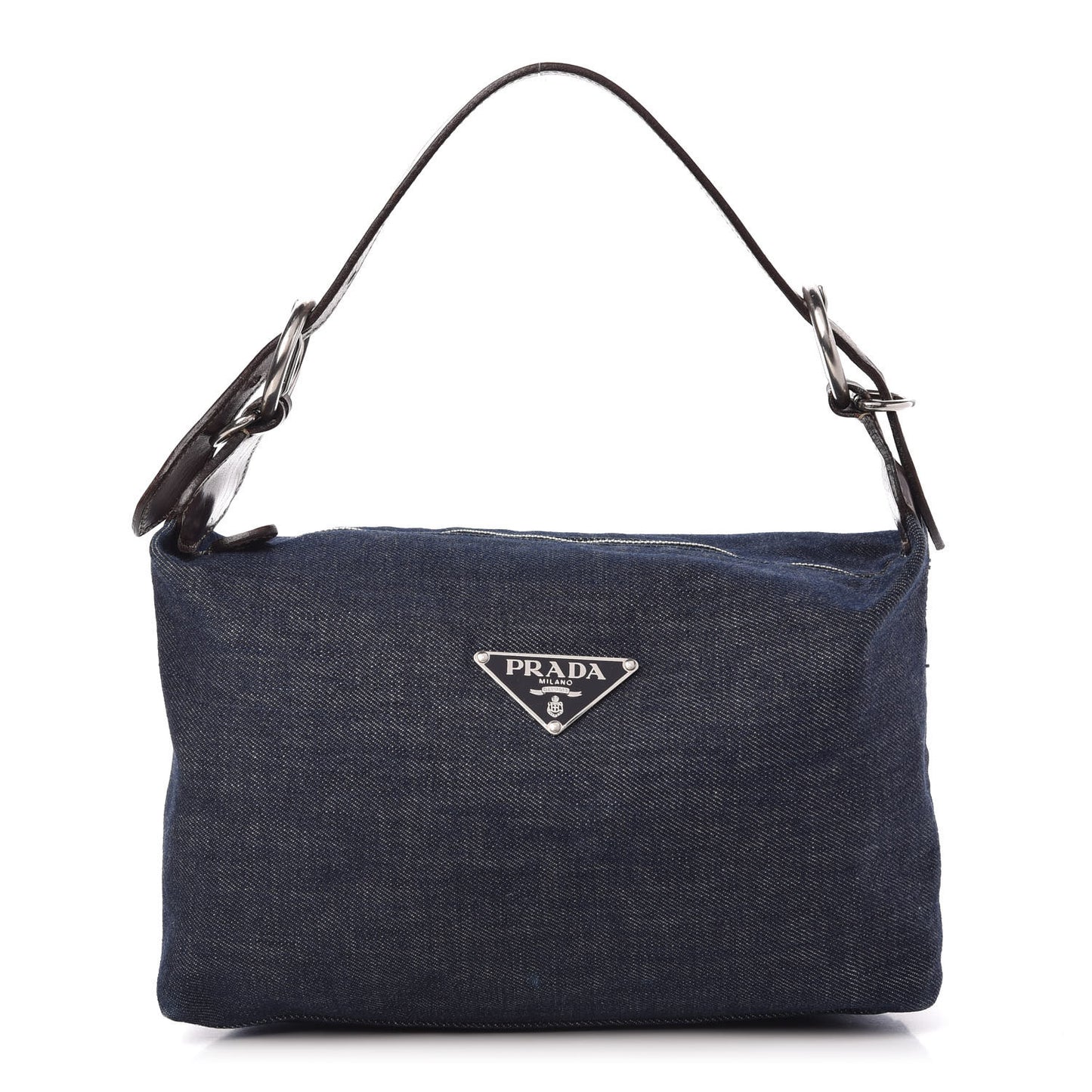 Denim Shoulder Bag Bleu