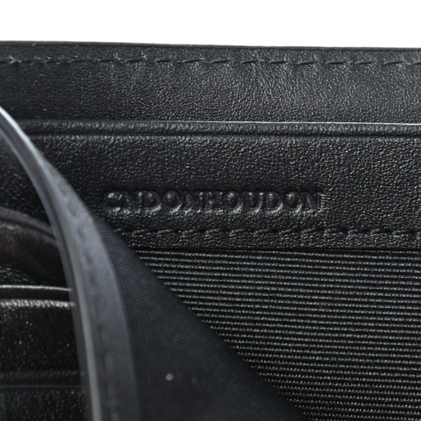 Coated Canvas Graffiti Print Bi-Fold Wallet Black