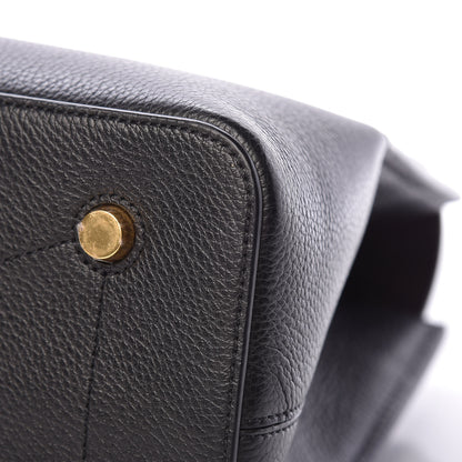 Mulberry Small Classic Grain Calfskin Seaton Black 14 of 14