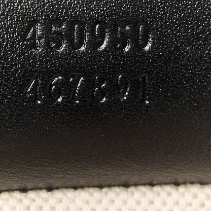 Gucci Soft GG Supreme Monogram Kingsnake Vertical Tote Black 10 of 14