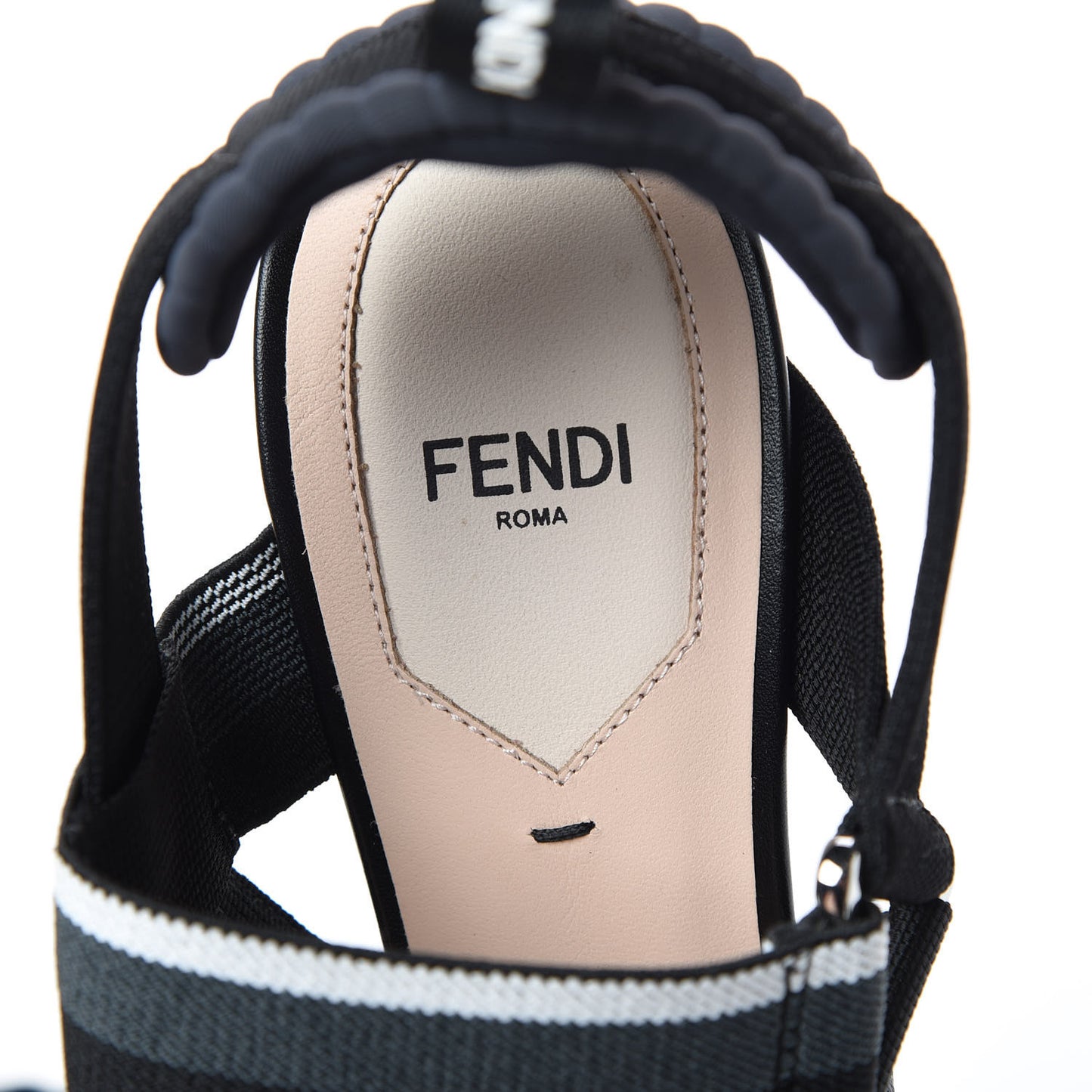 PVC Vitello FF Colibri 85mm Slingback Pumps 38.5 Transparent Black