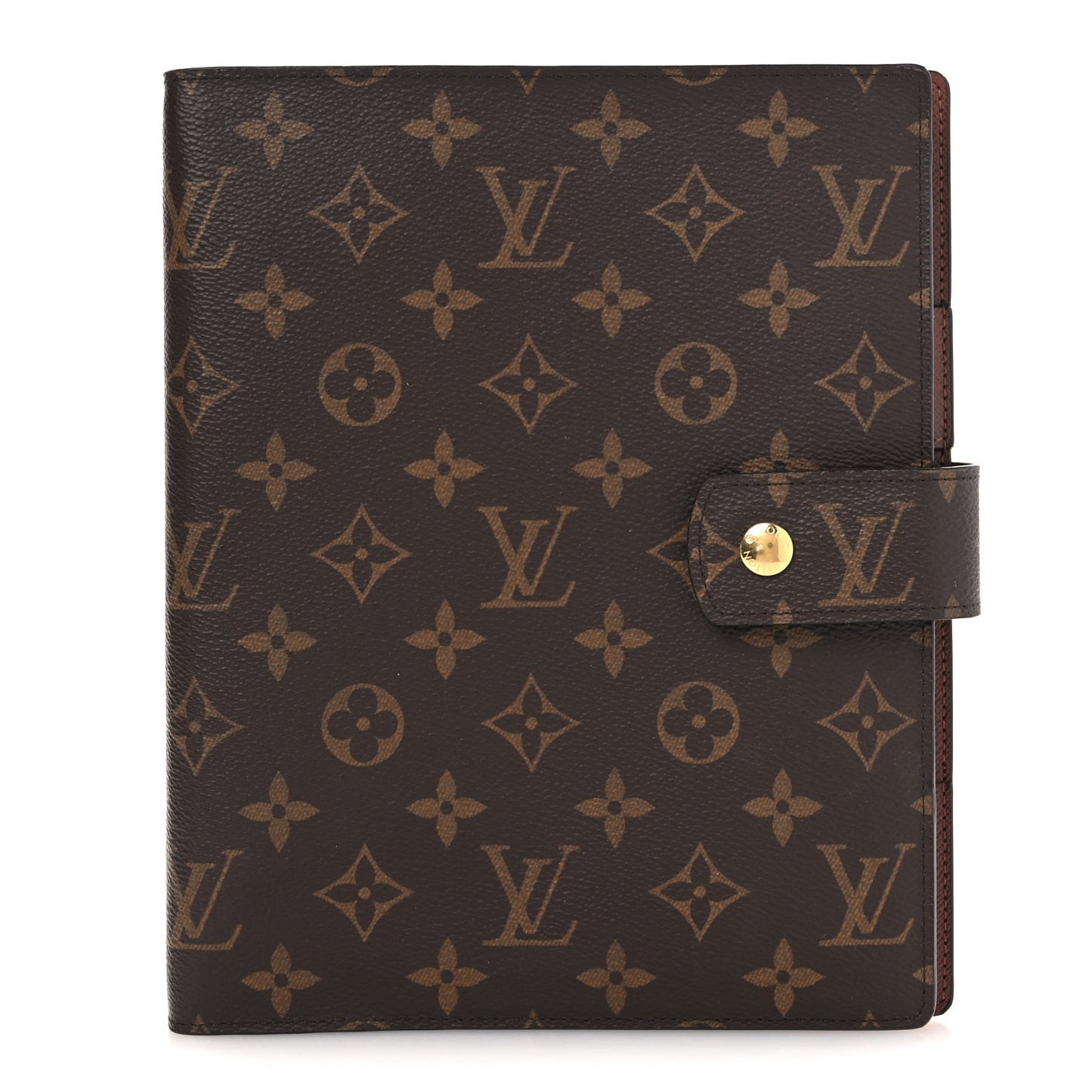 Monogram Large Ring Agenda Cover