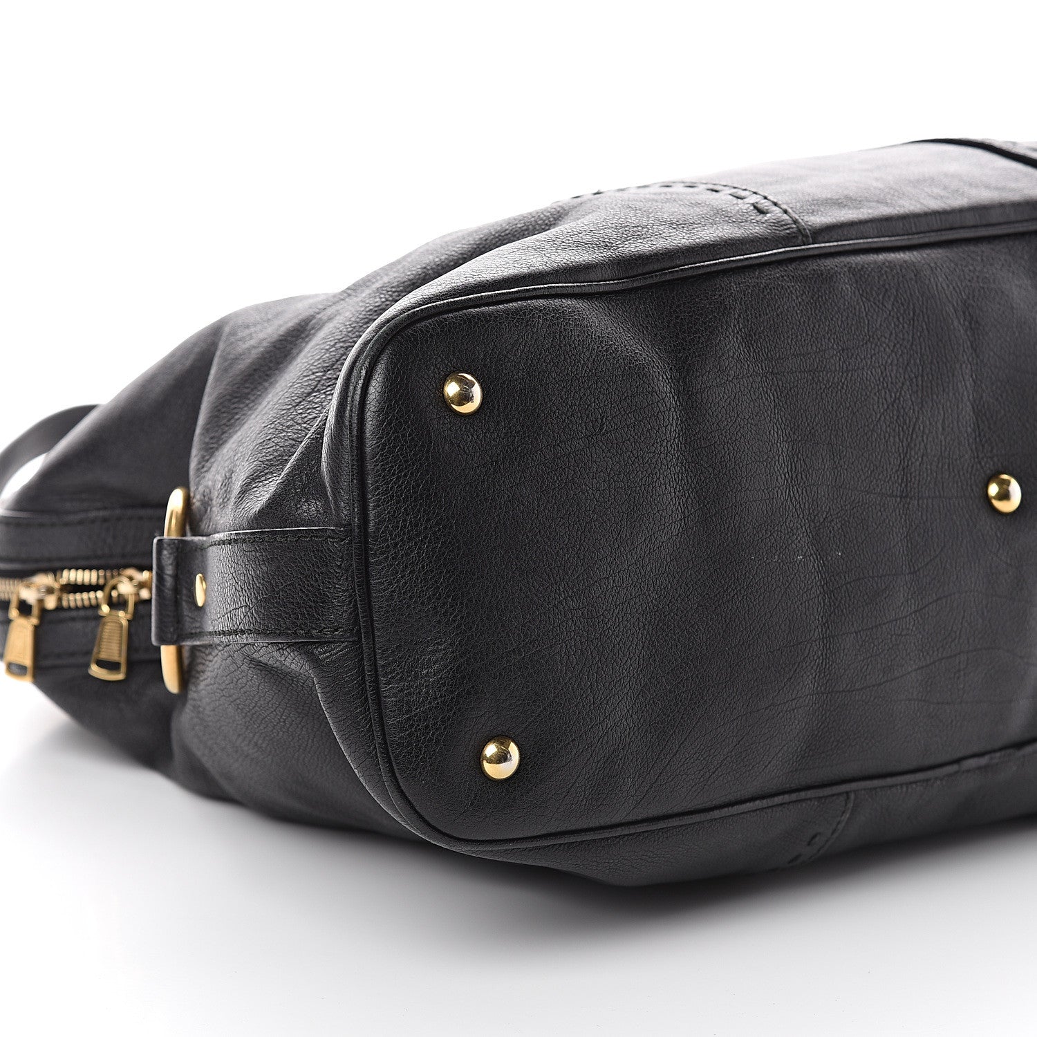 Saint Laurent Calfskin Oversized Muse Black 7 of 8