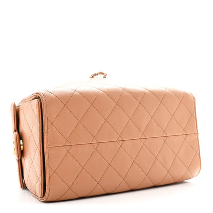Chanel Caviar Quilted Small Chanel 25 Handbag Brown 4 of 10