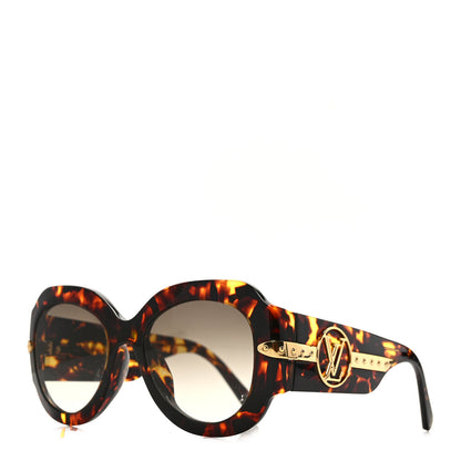 Louis Vuitton Acetate Paris Texas Sunglasses Z1133W Dark Tortoise 1 of 8