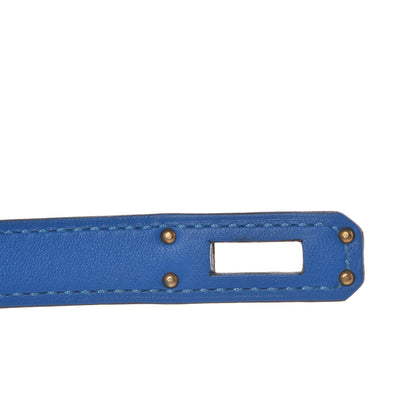 Hermes Swift Birkin 25 Bleu Hydra 23 of 37