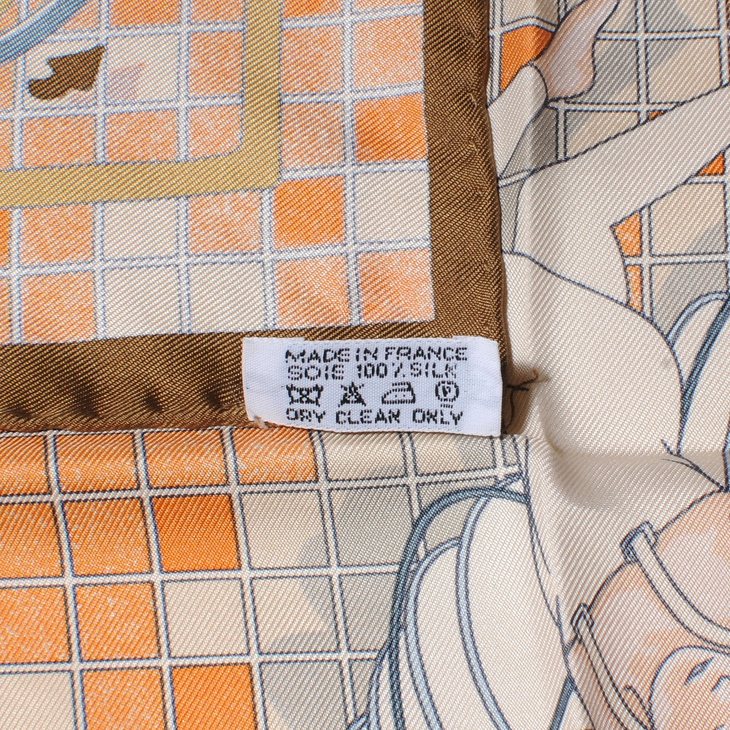 Silk Reves et Raisons Remiges de Fuite Pocket Square Scarf