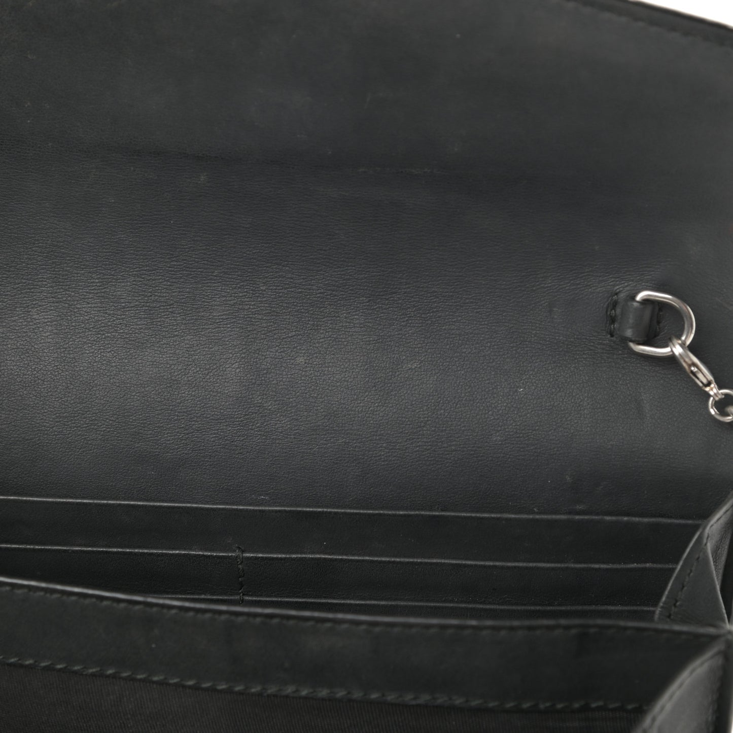 GG Supreme Monogram Mini Dionysus Chain Wallet Beige Black