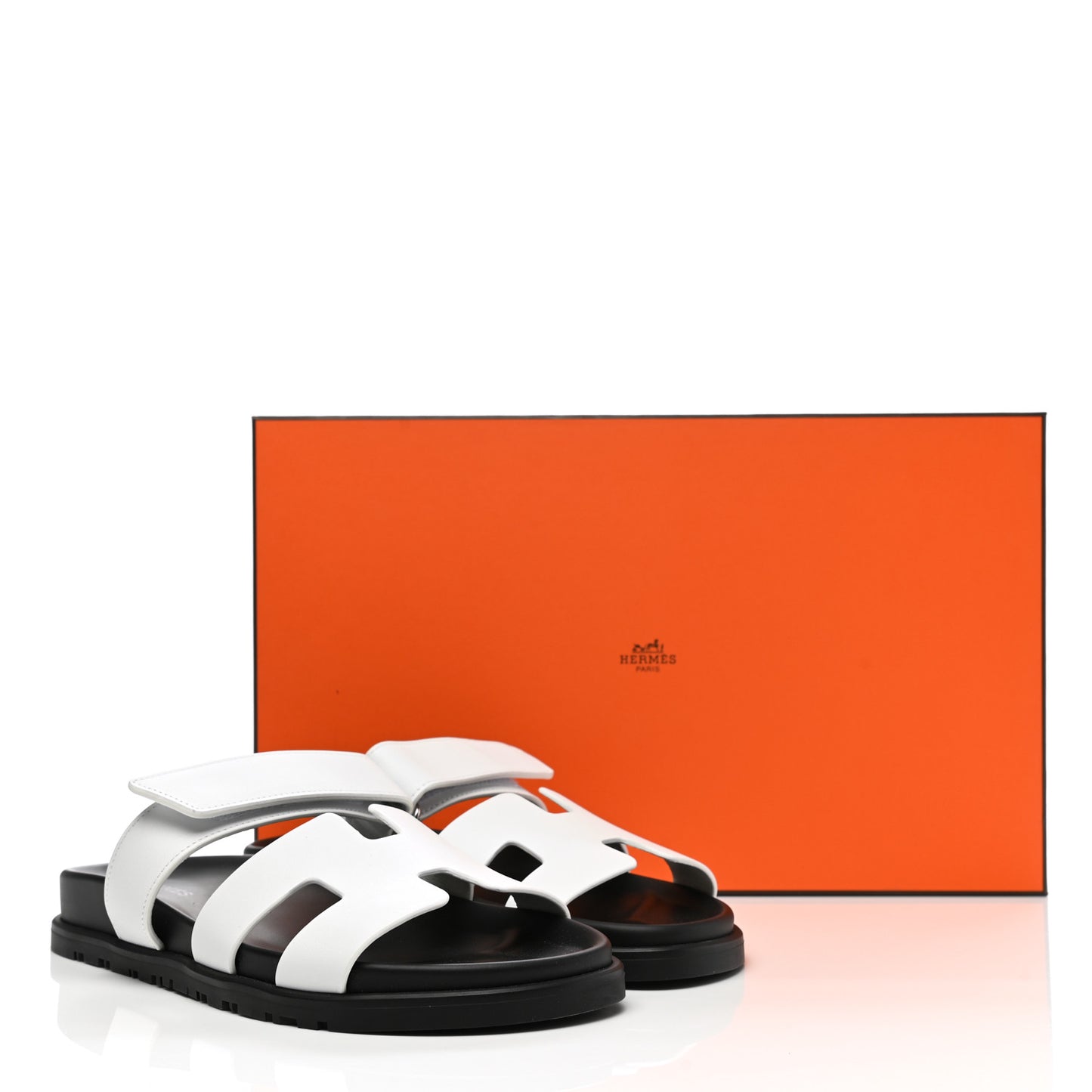 Calfskin Womens Chypre Sandals 38 White