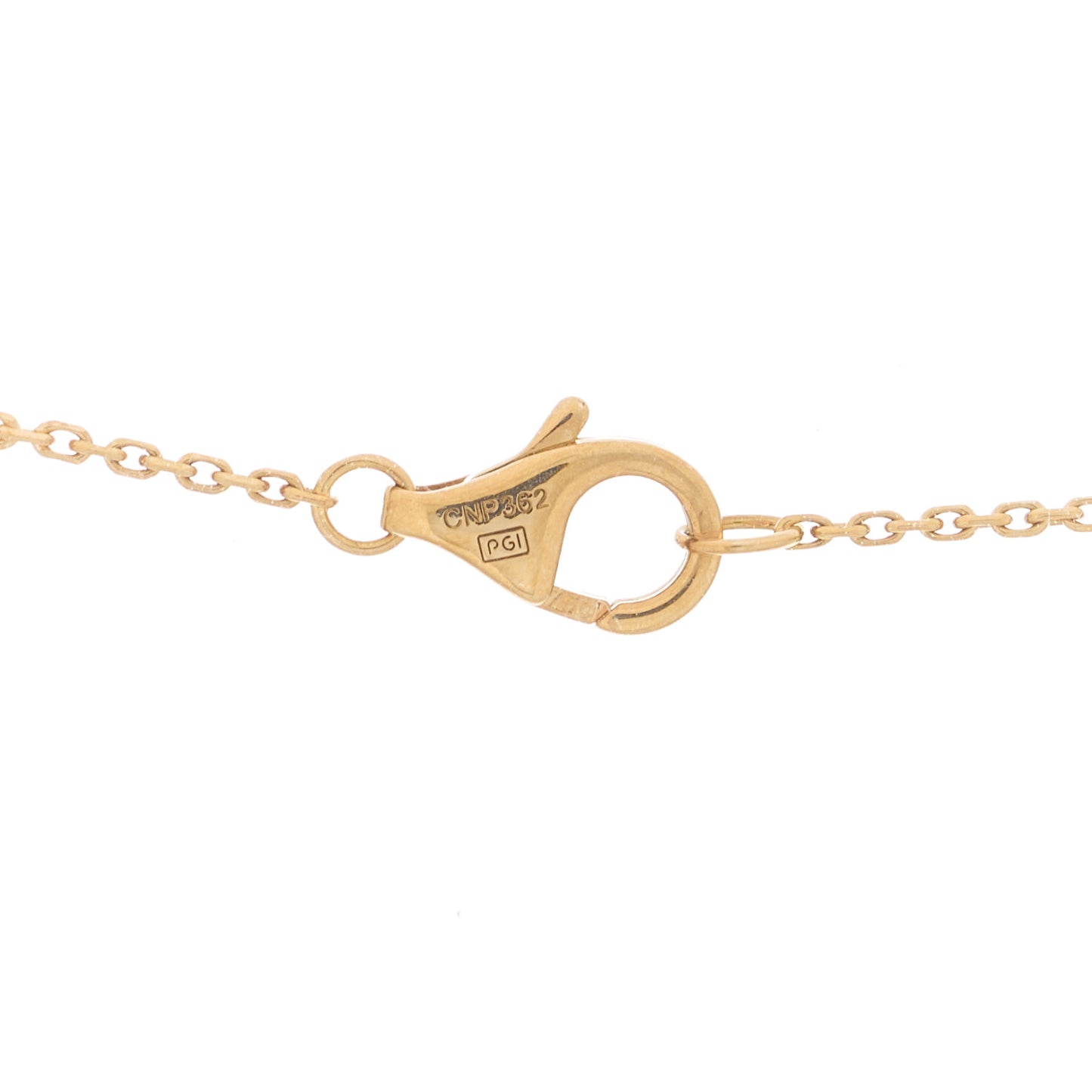 18K Yellow Gold Diamond Chrysoprase XS Amulette de Cartier Pendant Necklace