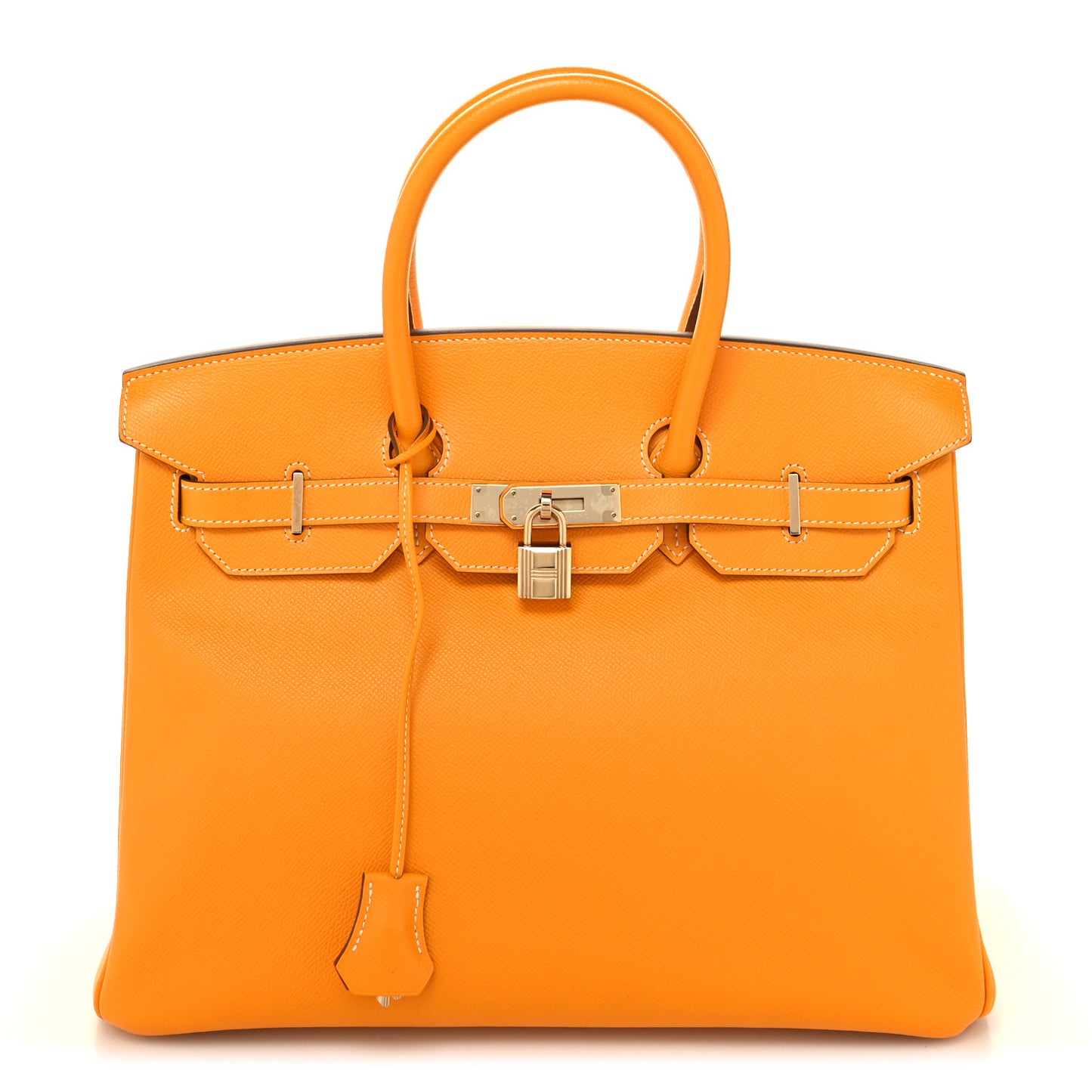 Epsom Candy Birkin 35 Jaune D'Or Feu