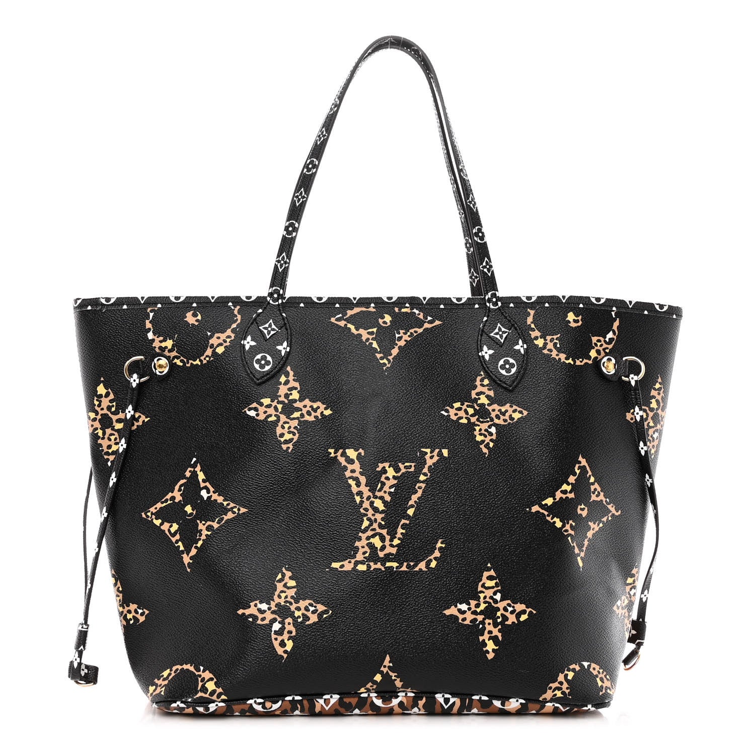 Louis Vuitton Monogram Giant Jungle Neverfull MM Black 1 of 12