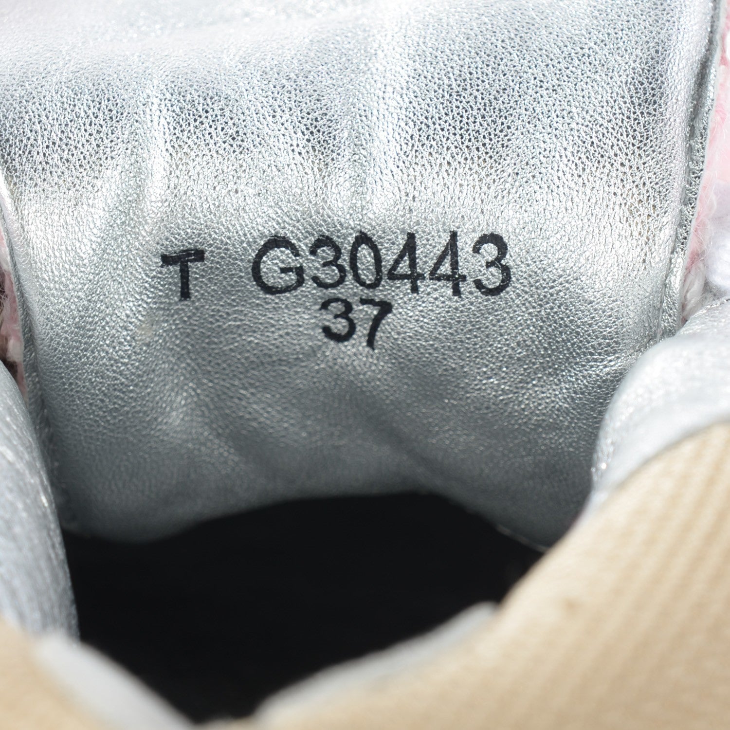 Chanel Tweed Suede Calfskin Sneaker High Boots 37 Pink 8 of 8