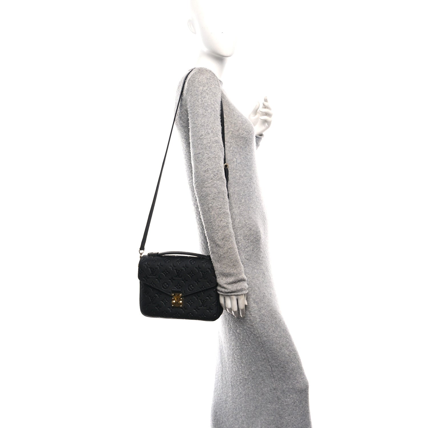 Louis Vuitton Empreinte Pochette Metis Black 2 of 9