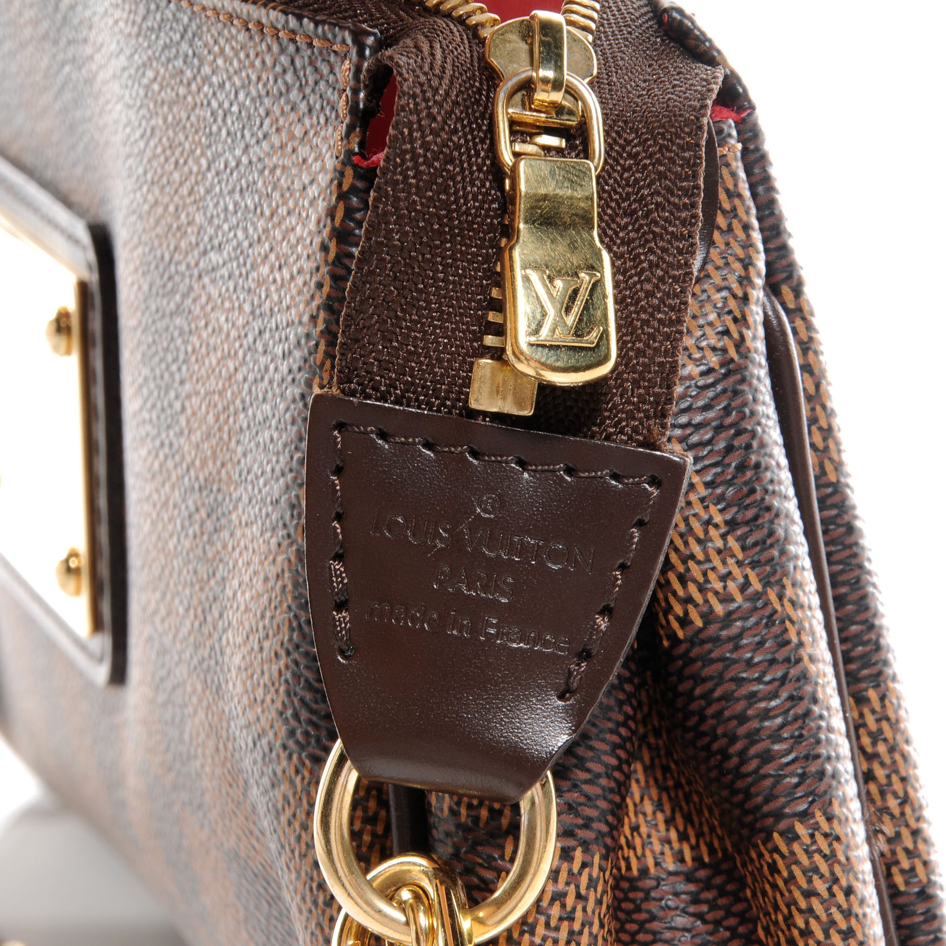 Louis Vuitton Damier Ebene Eva Clutch 7 of 8